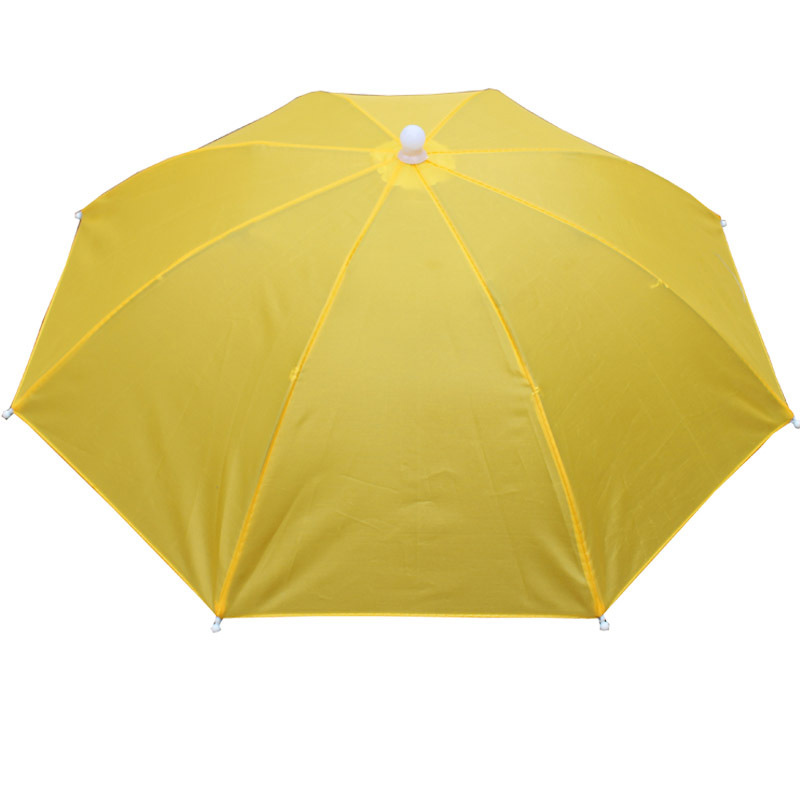 Chapeau de pluie Portable, parapluie pliant d'extérieur, pare-soleil de pêche, Anti-UV, couvre-chef de Camping, casquette de plage, accessoire: Lavande
