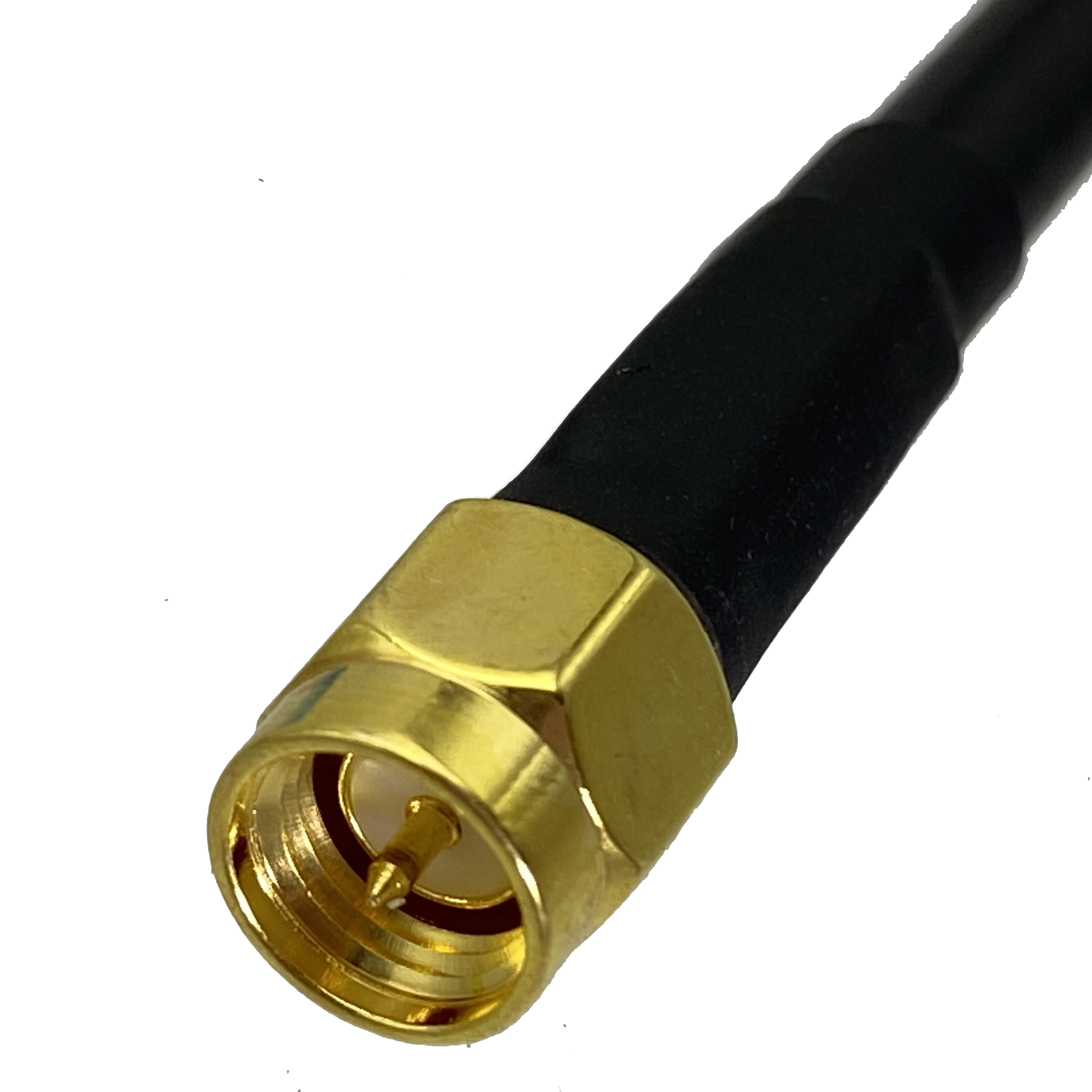 1Pcs Cable SMA male plug to SMA male plug Connector RG58 RF Coaxial Jumper pigtail 6inch~20M Wire Terminals