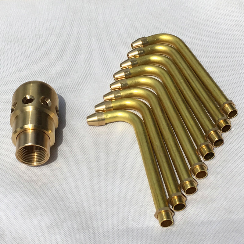 1 "DN25 1.5" DN40 mosiądz wiatrak obrotowe dysze fontannowe dysze fontannowe robić stawu wodnego