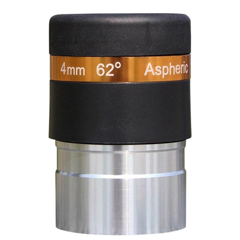 Telescope Eyepiece 1.25 Inch Wide Angle 62° Aspheric HD Fully Coated Telescope Accessory for Astronomical Telescope: Silver