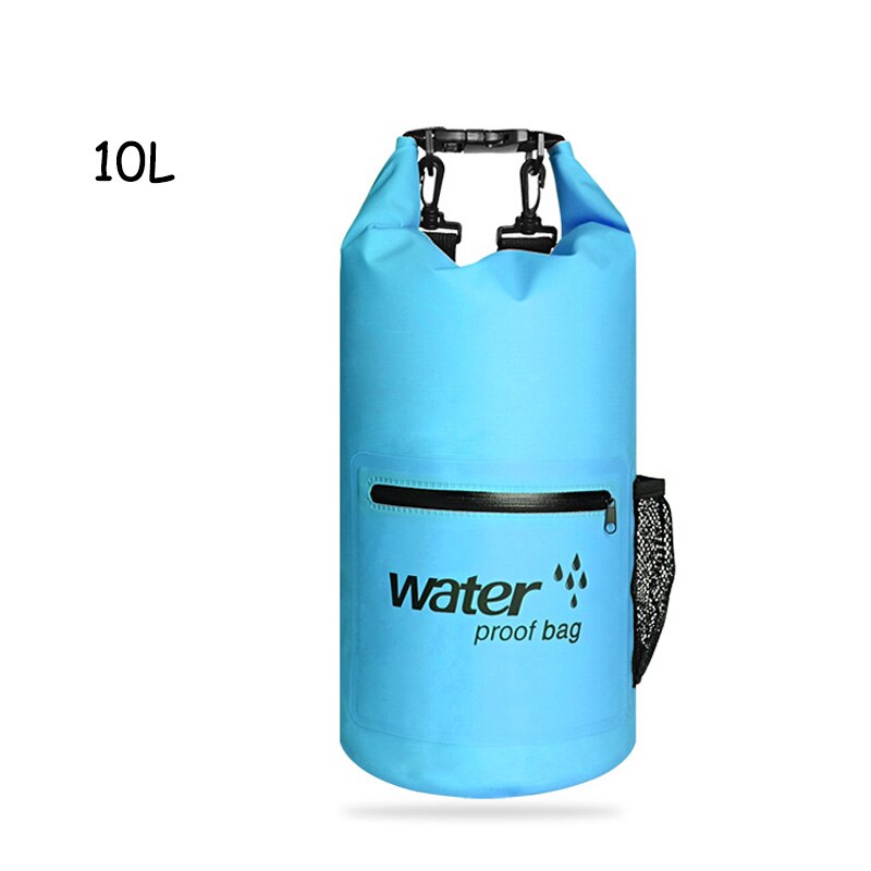 10L/20L Waterproof Swimming Bag Drifting Floating Beach Dry Backpack Boating Sack Floating Bags Rafting Backpacks Buoy Handbag: blue10L