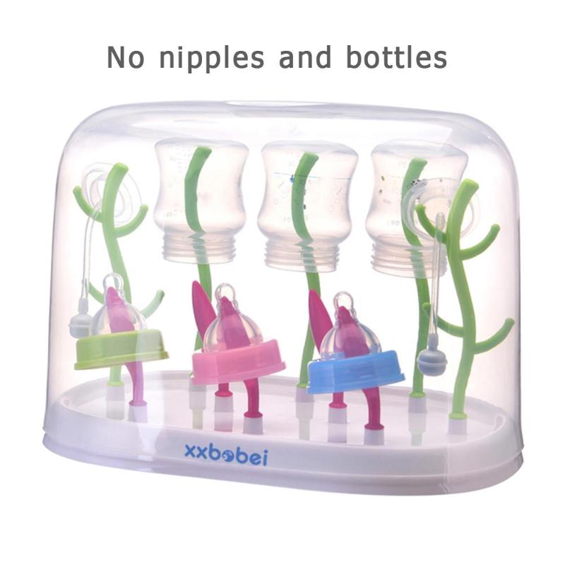 Foldable Baby Bottle Drying Rack Baby Feeding Bott... Grandado