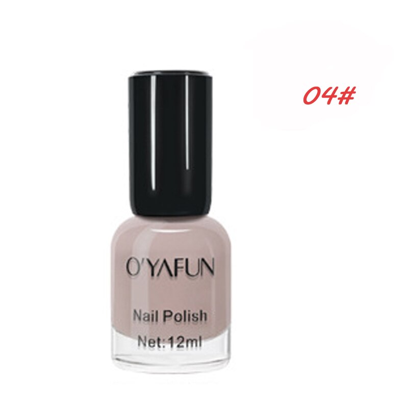 Neglelak hurtigtørrende ingen belysning slik macaron farve neglemaling giftfri gør-det-selv neglekunstpigment glitter neglelak hurtigttørrende: 4