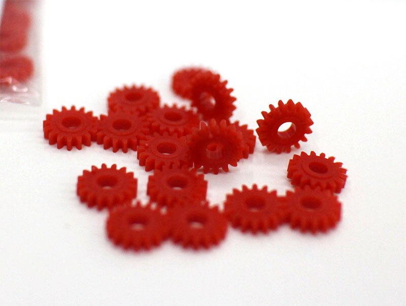 30 PCS 1/87 13-16 Tooth Gear Model Train Ho Scale Electric Gear Axle Accessories