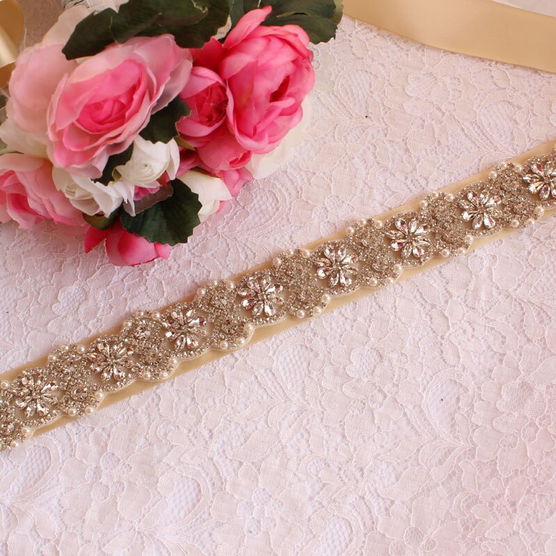 Bruids Riem Vrouwen Riem Trouwjurk Riem Strass Bruidsmeisje Riem Bruiloft Accessoires