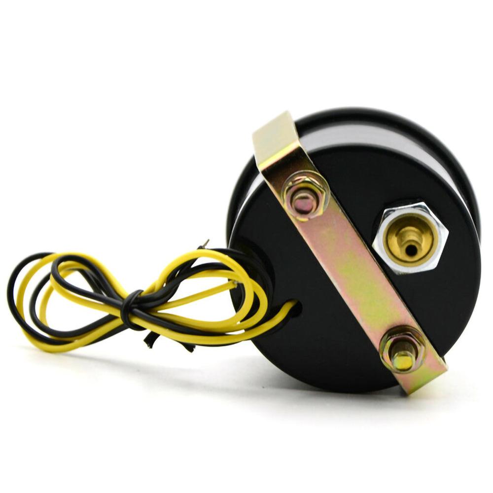 12V 52Mm Led Turbo Boost Druk Vacuum Gauge Meter Hoge Nauwkeurigheid Eenvoudige Bediening Psi Rook Gezicht Tin auto Accessoires