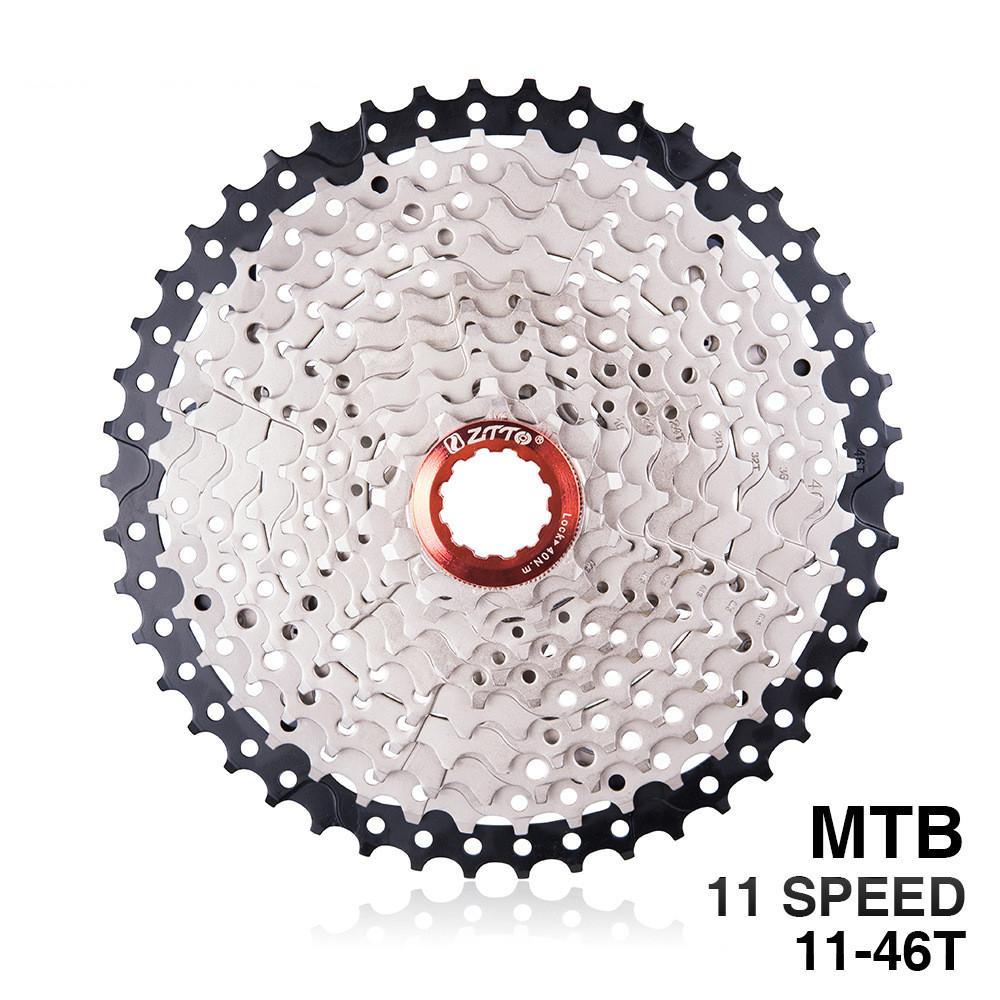 Piñones de piñón para bicicleta de montaña, piñones de 11 velocidades, 11-46T, dientes grandes, MTB: Default Title