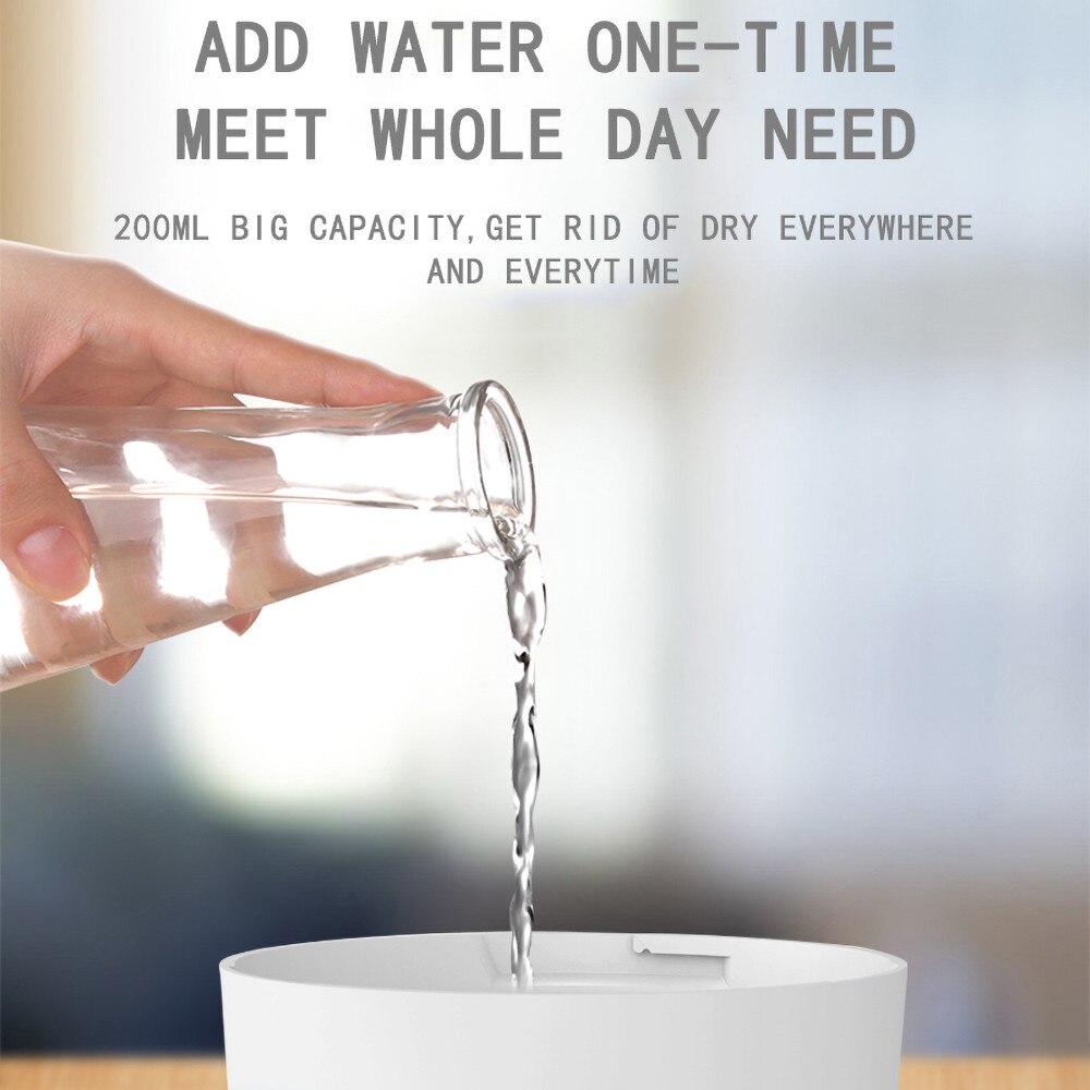 Ultradźwiękowy nawilżacz powietrza USB mini przenośny mgła producent aromaterapia nawilżacze robić domowego biura zapachowy olejek eteryczny dyfuzor