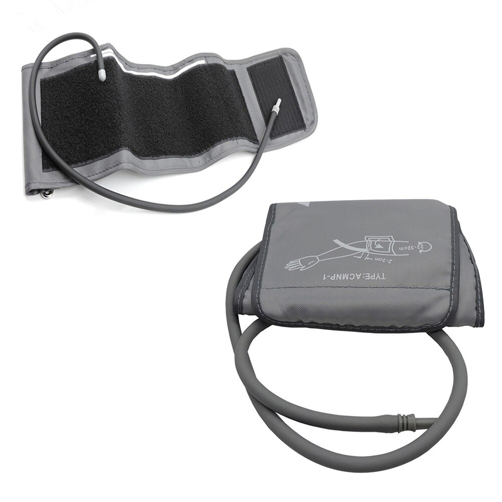 Brazalete para la parte superior del Monitor de presión arterial portátil, accesorios del Monitor de presión arterial para la familia del hogar 22-32cm circunferencia del brazo