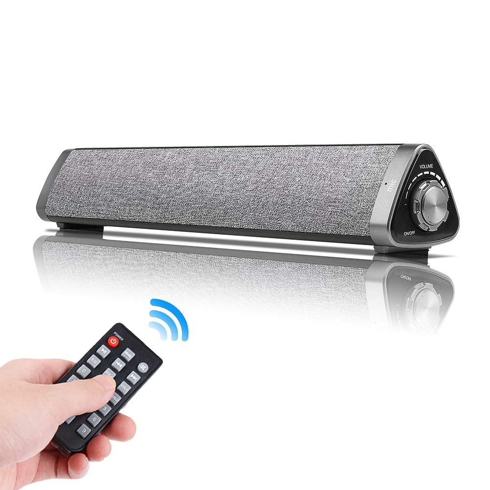 Bluetooth wireless speaker with remote TF card Home theater speaker supports surround speakers for TV / PC / phone / tablet