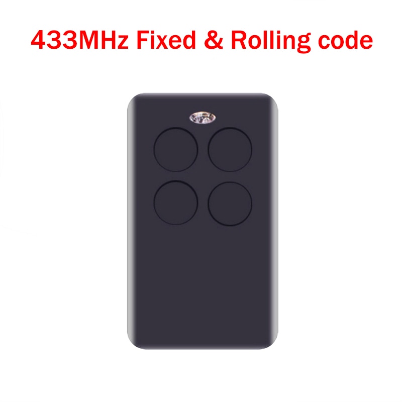 Duplicateur d'ouvre-porte de Garage à distance 433mhz télécommande code roulant ou code fixe pour commande de garage de contrôle de porte