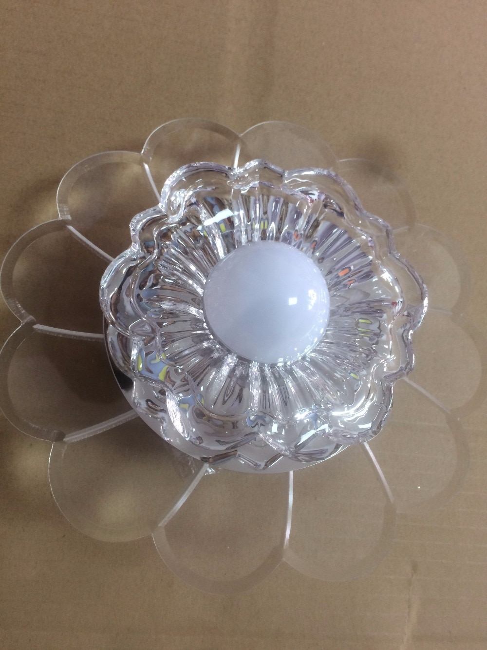 Luksus krystal led lysekrone lys 100-240v restaurant gang stue balkon lampe moderne belysning til hjemmet dia 20cm