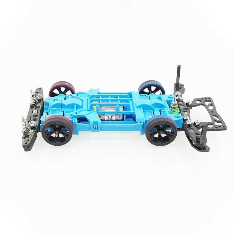 black carbon MS/MSL swing fish car set/Inner Suspension Set Spring Shock Absorption Set AT front For TAMIYA MINI 4WD Car