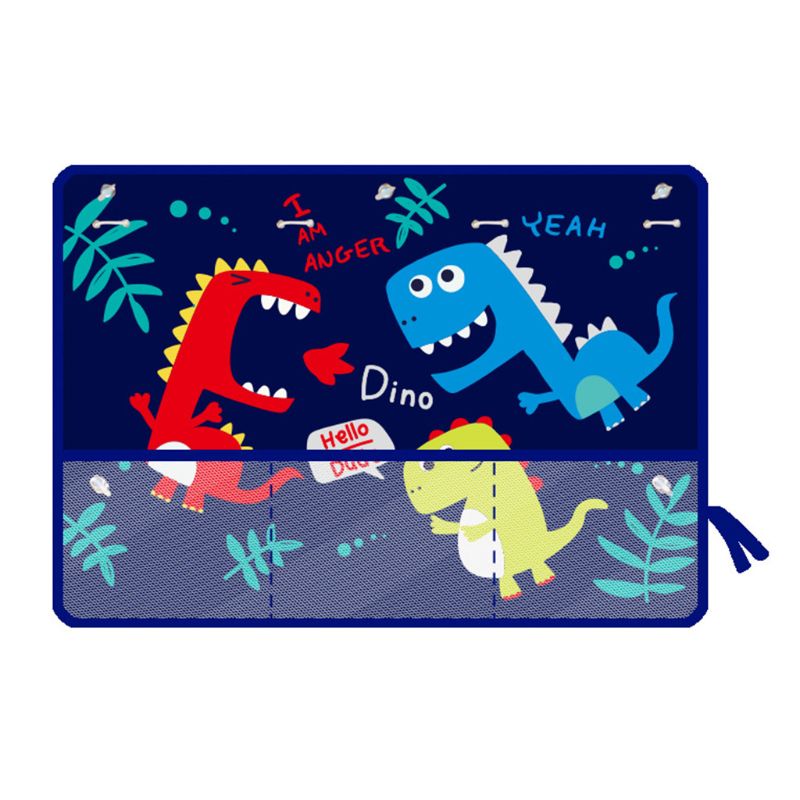 Pare-soleil de voiture enfants dessin animé impression écran solaire rideau pare-brise voiture Parasol sac de rangement: 4