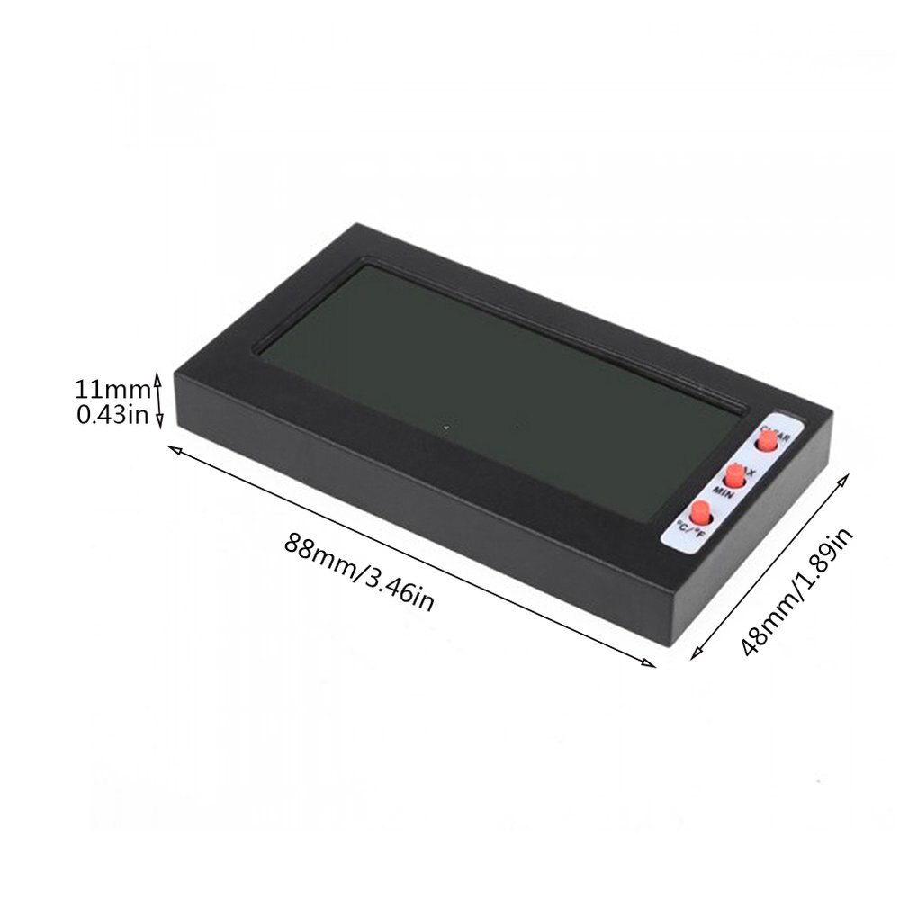 Qz0032 Digital Lcd Thermometer Hygrometer Max Min Memory Celsius Fahrenheit Multifunctional Thermometer And Hygrometer