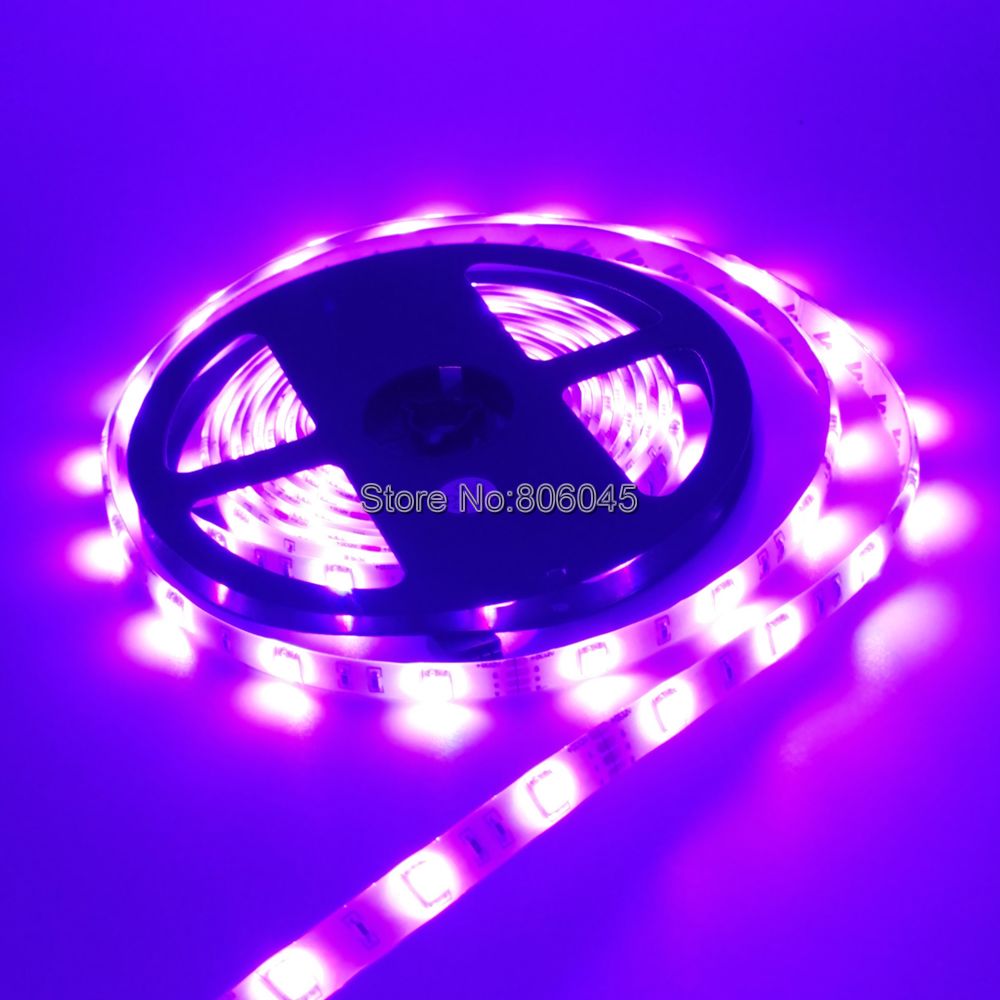 5M 12V Dc Smd 5050 Led Strip Licht 30LED/M 150Leds IP20 IP65 Waterdichte Lint Wit warm Wit 5050 Rgb Flexibele Led Streep
