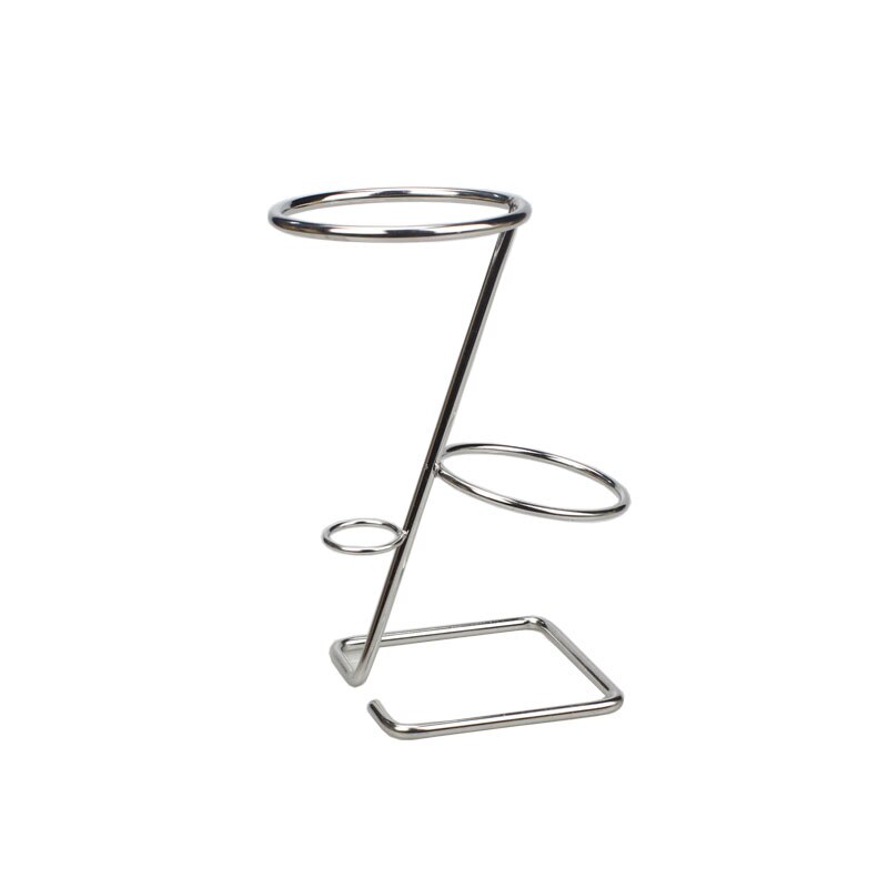 Smeedijzeren gebakken kip frietjes plank tapered rvs gebakken kip rack snack stand Amerikaanse Western restaurant specia
