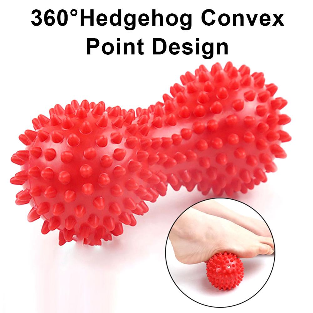 PVC Massage Ball Spiky Trigger Point Relief Muscle Pain Stress Sensory Ball Therapy Health Care Gym Muscle Relax Apparatus