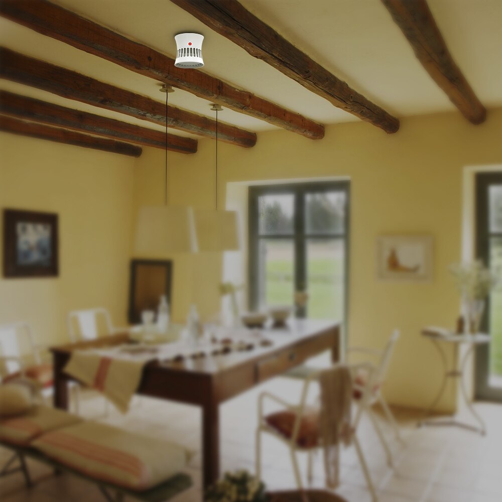 CPVAN Independent Smoke Detector Sensor High Sensitivity Fire Protection Home Security System Smoke Combination Fire Alarm