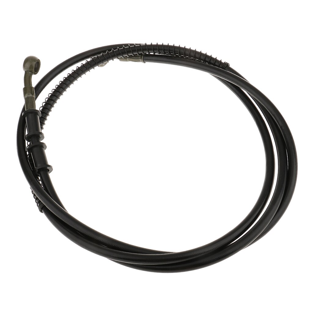 Manguera Universal de goma para freno de motocicleta, línea de embrague con resorte, 190cm