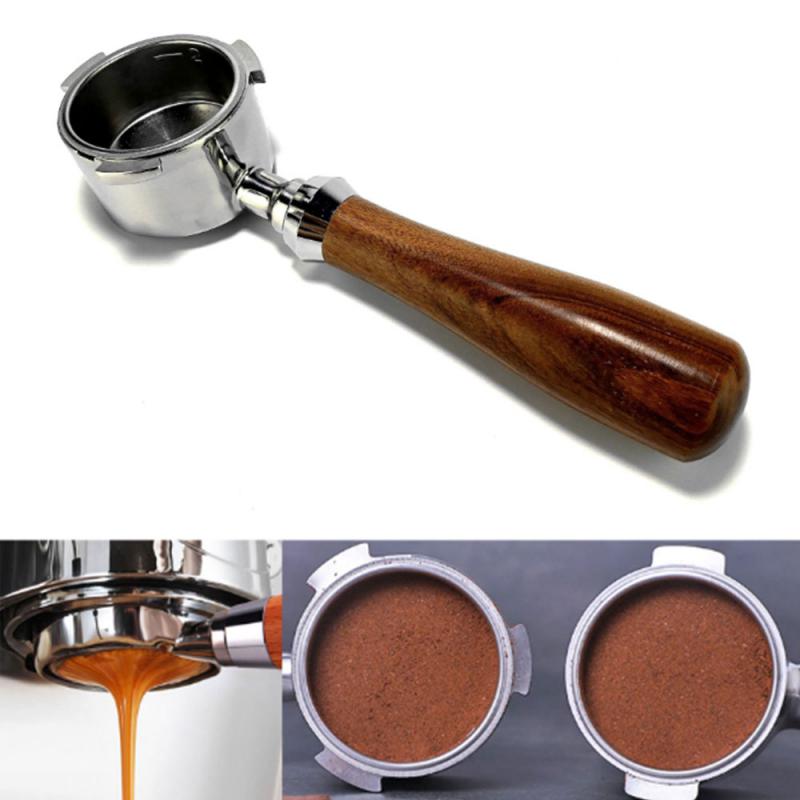 Portafiltro de café sin fondo para filtro 51MM, cesta de reemplazo, accesorios de café para el hogar y la Oficina,