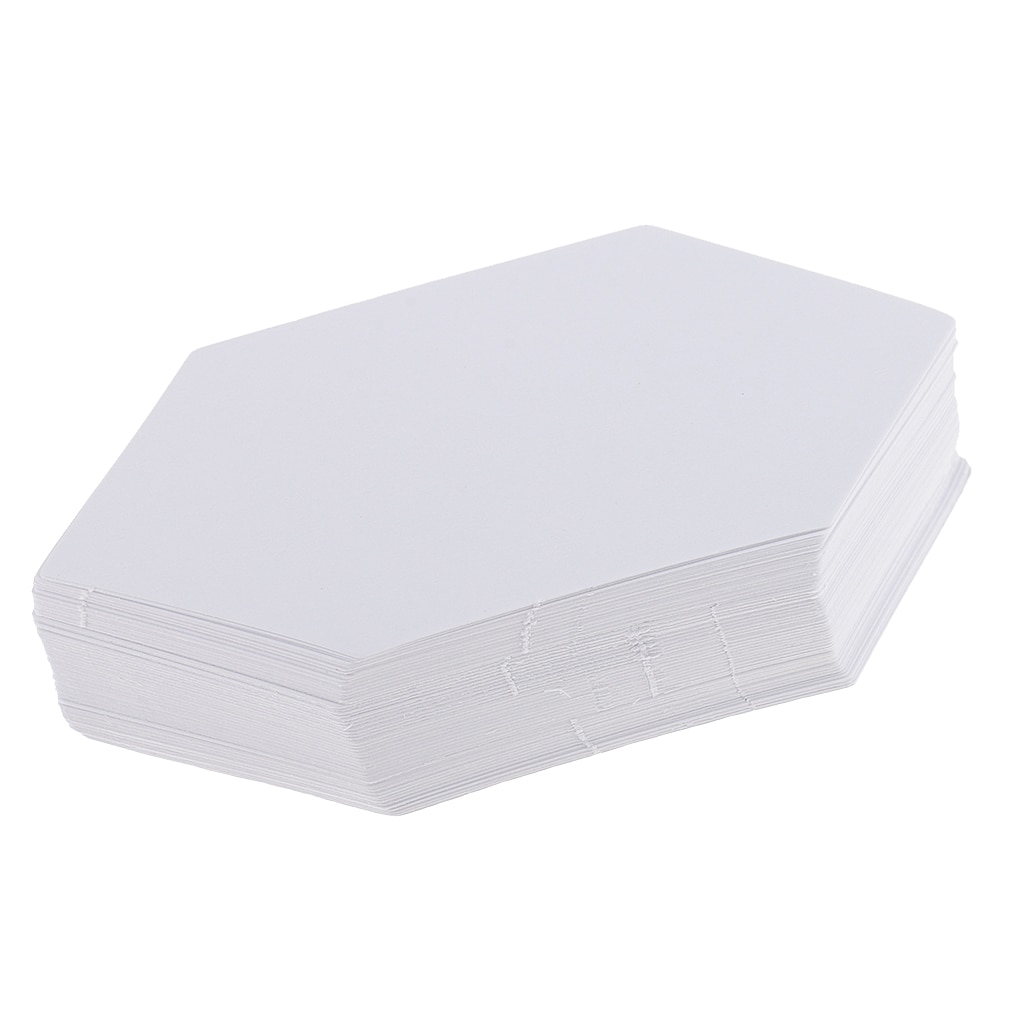200 Pieces Hexagon Paper Quilting Templates English Paper Piecing Patchwork Template 4.2/7.9cm