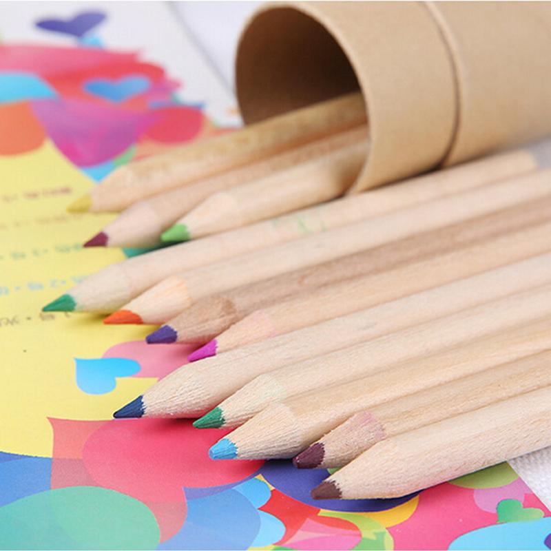 12 Colors Artist Drawing Painting Sketching Writing Drawing Pencil Box Cases
