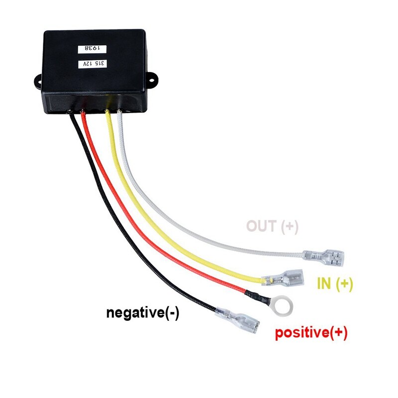 Universal 12V 500A Winch Remote Contactor Winch Control Solenoid Relay Twin Wireless Remote Recovery Car Accessories