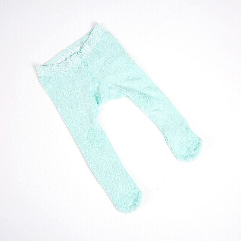 Pudcoco Baby Meisjes Kids Solid Warm Katoen Kousen Panty Waardig Kousen: Sky Blue / 12m