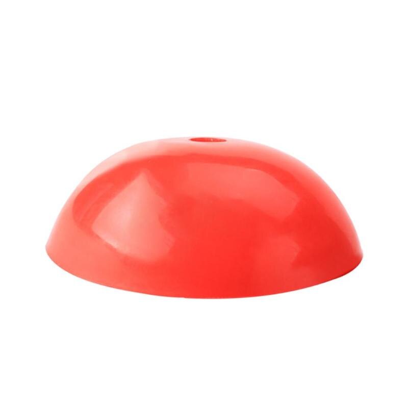 Voetbal Tennis Teken Plaat Pe Voetbal Mark Disc Kom Vormige Voetbaltraining Obstakels Platen Voetbal Training Producten: Rood