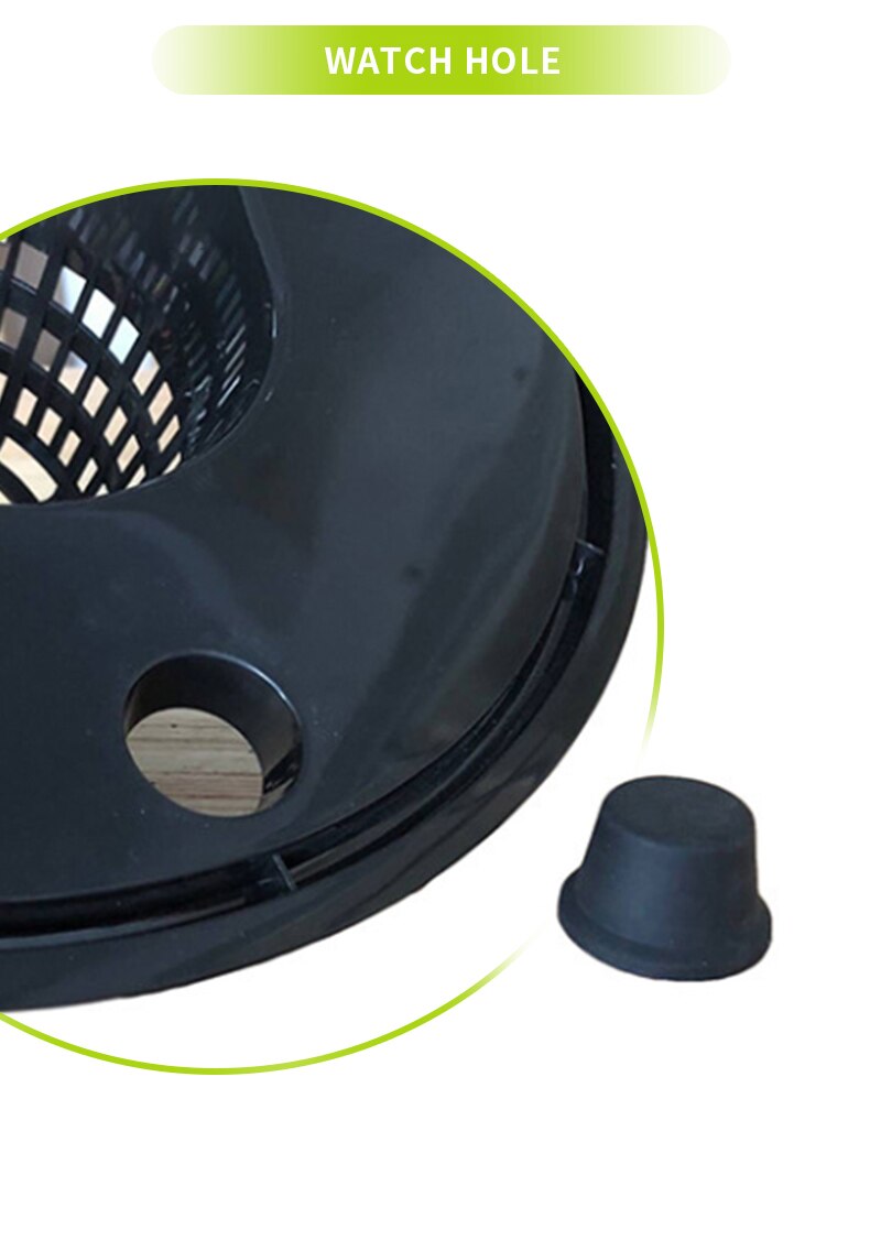 Mesh pot Lid for standard US Clone bucket in 30CM lid with Reflective Fabric