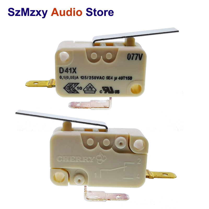 5Pcs D41X Duitsland Cherry Import Micro Switch D41 0.1A250V 125-250VAC 5E4 40T150