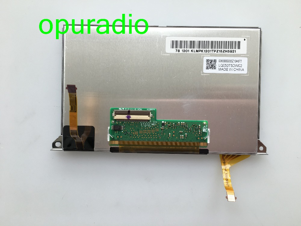 Display LCD da 5 pollici originale al 100% con touch panel per monitor LCD di navigazione GPS per auto post gratuito