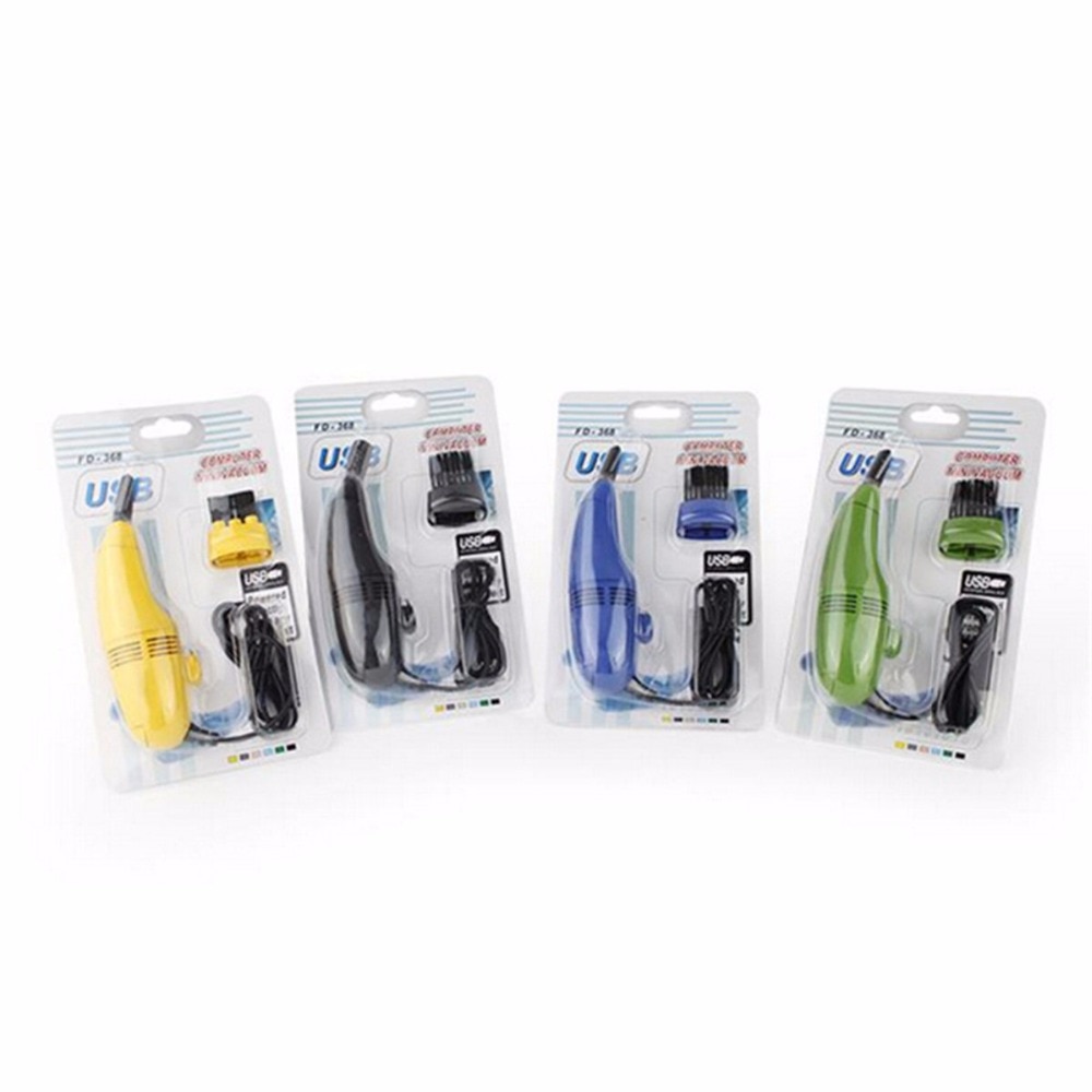 Computer Keyboard Vacuum Cleaner USB Mini Vacuum Cleaner Mini Cleaner Computer for PC Laptop Desktop Notebook Brush Dust Kit