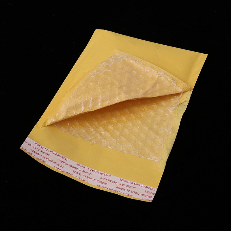 50 PCS/Lot Kraft Paper Bubble Envelopes Bags Mailers Padded Envelope With Bubble Mailing Bag