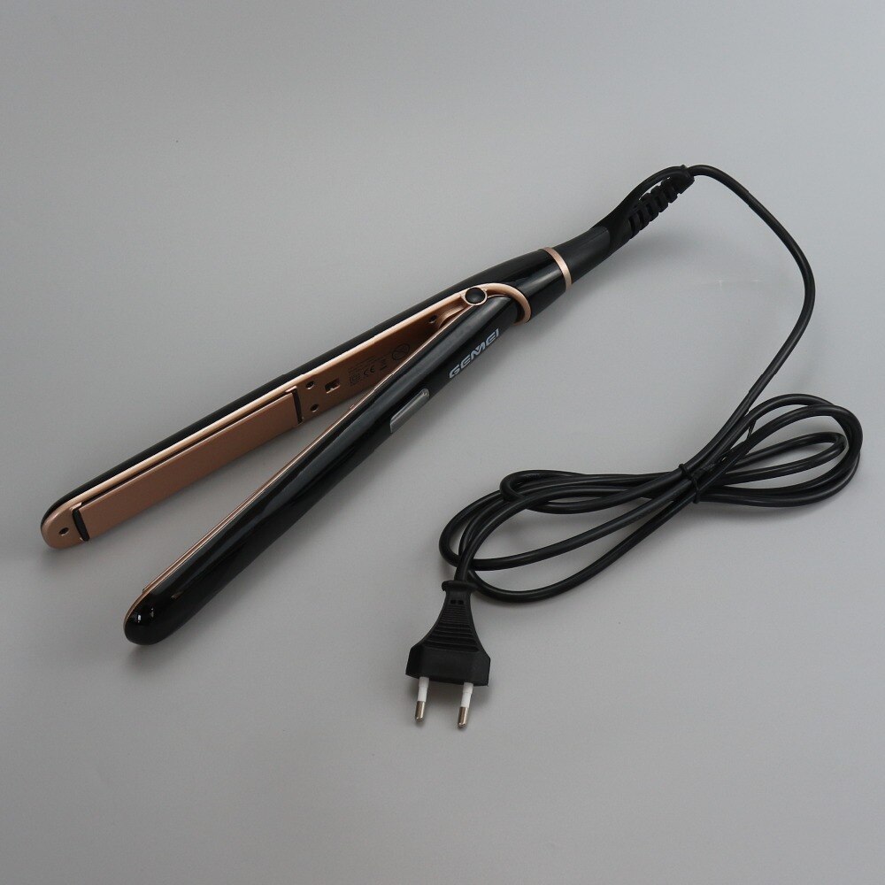 Plancha de pelo con pantalla digital LCD, plancha plana, alisado, 100v-240v, Max 450F Pro