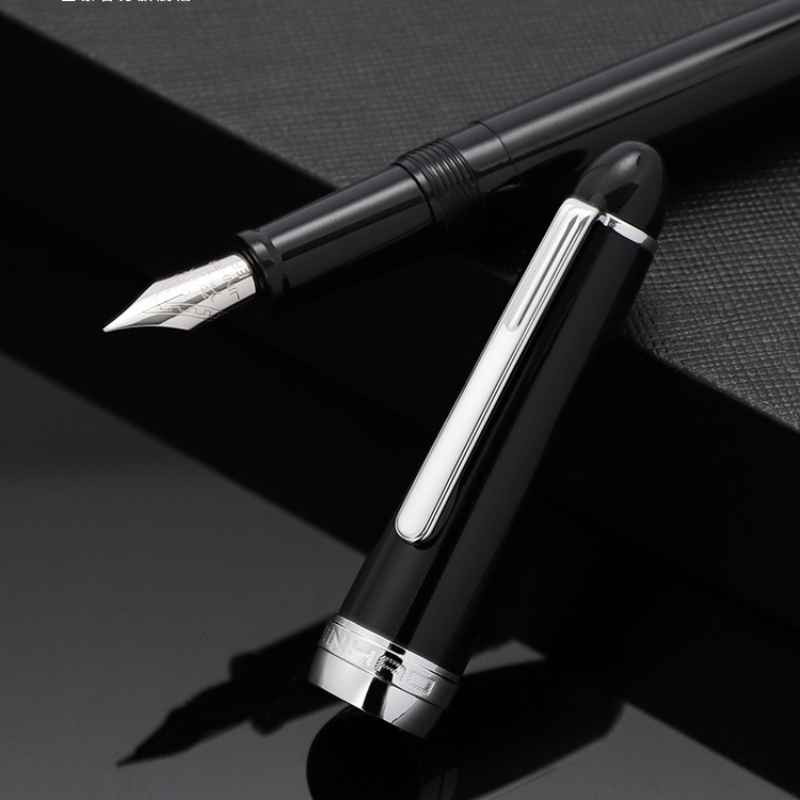 JINHAO 992 pióro wieczne srebrny klips 12 kolorów długopisy luksusowej jakości student biuro biznesowe artykuły szkolne artykuły papiernicze