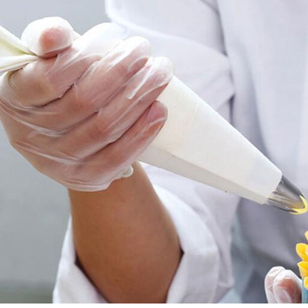 10 Pairs Disposable PVC Transparent Rubber Gloves Kitchen Beauty Lab Gloves Latex Vinyl Or Nitrile Multi Purpose Gloves