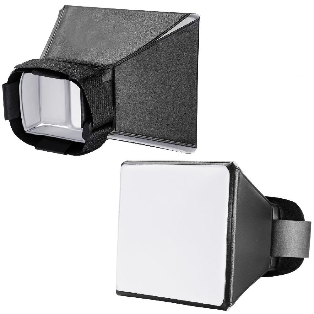 Universal--Lampe Softbox Fotografie Softbox Blitz-diffusor Tragbare prallen Softbox Bausatz Blitz Lambency Kasten für SLR Kamera