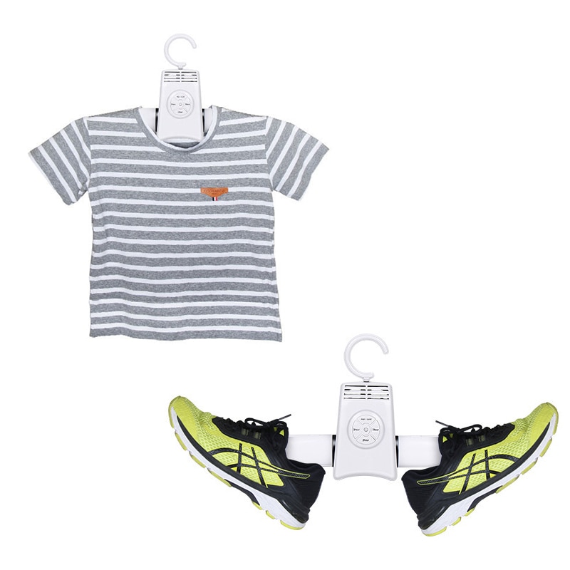 Portable Clothes Dryer Shoes Clothes Rack Hangers Foldable Laundry Tumble Electric Coat Dryer Machine Cold for Home Travel