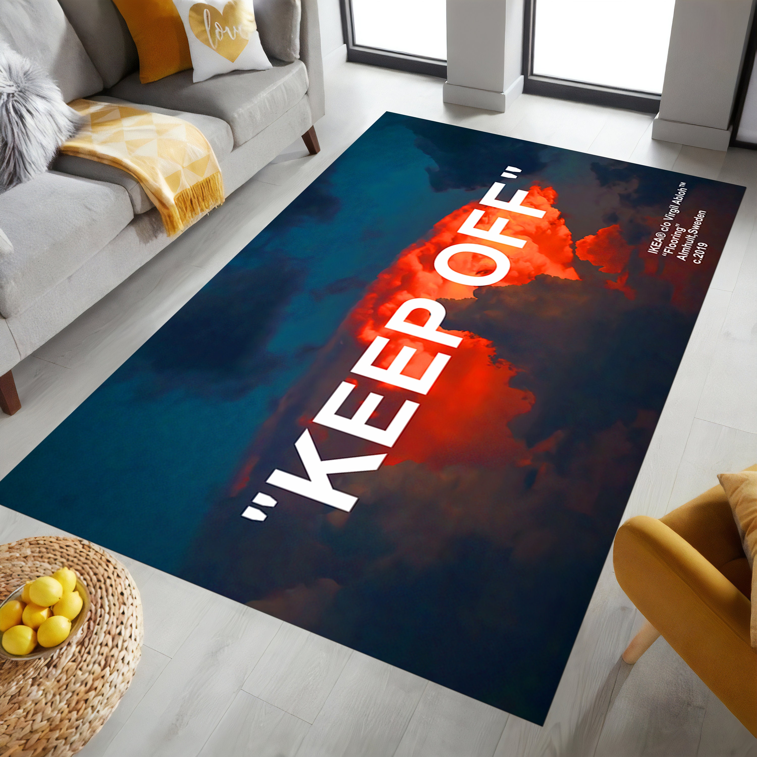 Blijf tapijt Blijf wolken tapijt traditioneel abstract tapijt woondecoratie tapijt modern populair tapijt antislip tapijt gebied tapijt: 150X220cm / Rood
