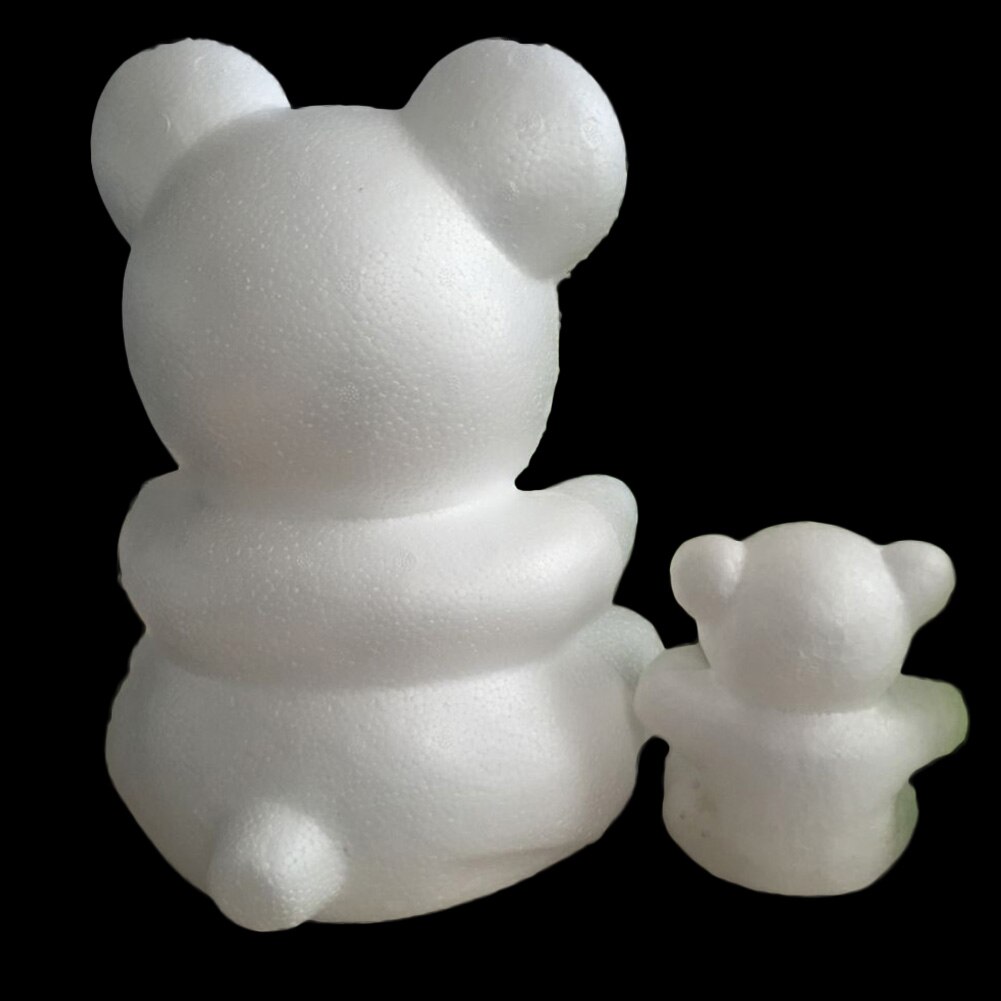Formato Polistirolo Polistirolo Schiuma Palla Rosa Orso Bianco Del Mestiere per Il FAI DA TE Decorazione Del Partito di Nozze Nuovo Anno di san Valentino Regalo di Giorno