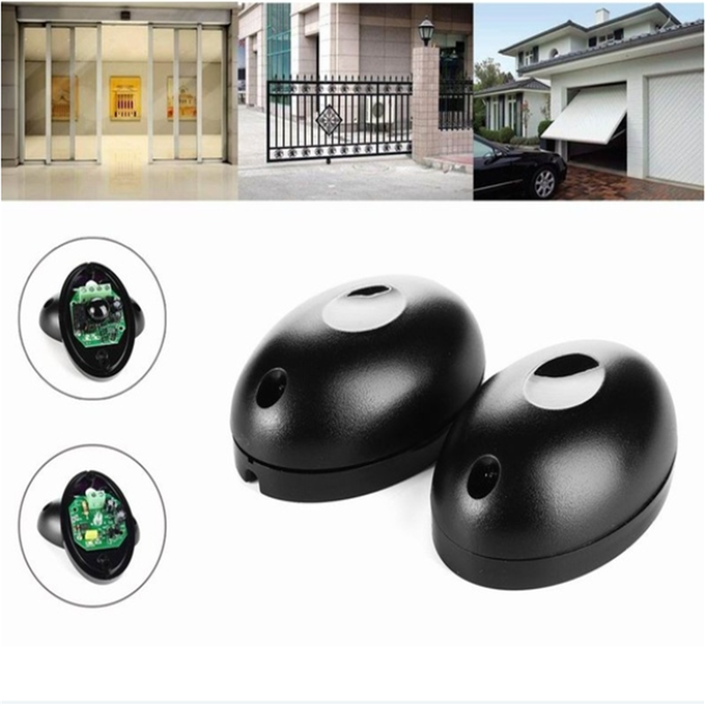 1pair 20m Single Beam Alarm Photoelectric Infrared Detector Security System Door Sensor Barrier Detector for Gate Door Window