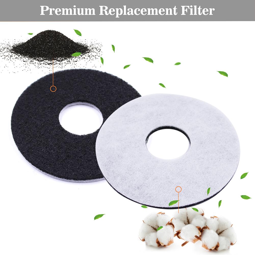 10 stuks kattenfontein waterdispenserfilter katoen actief koolstoffilter huisdier elektrische waterdispenserfilter katoen rond filter