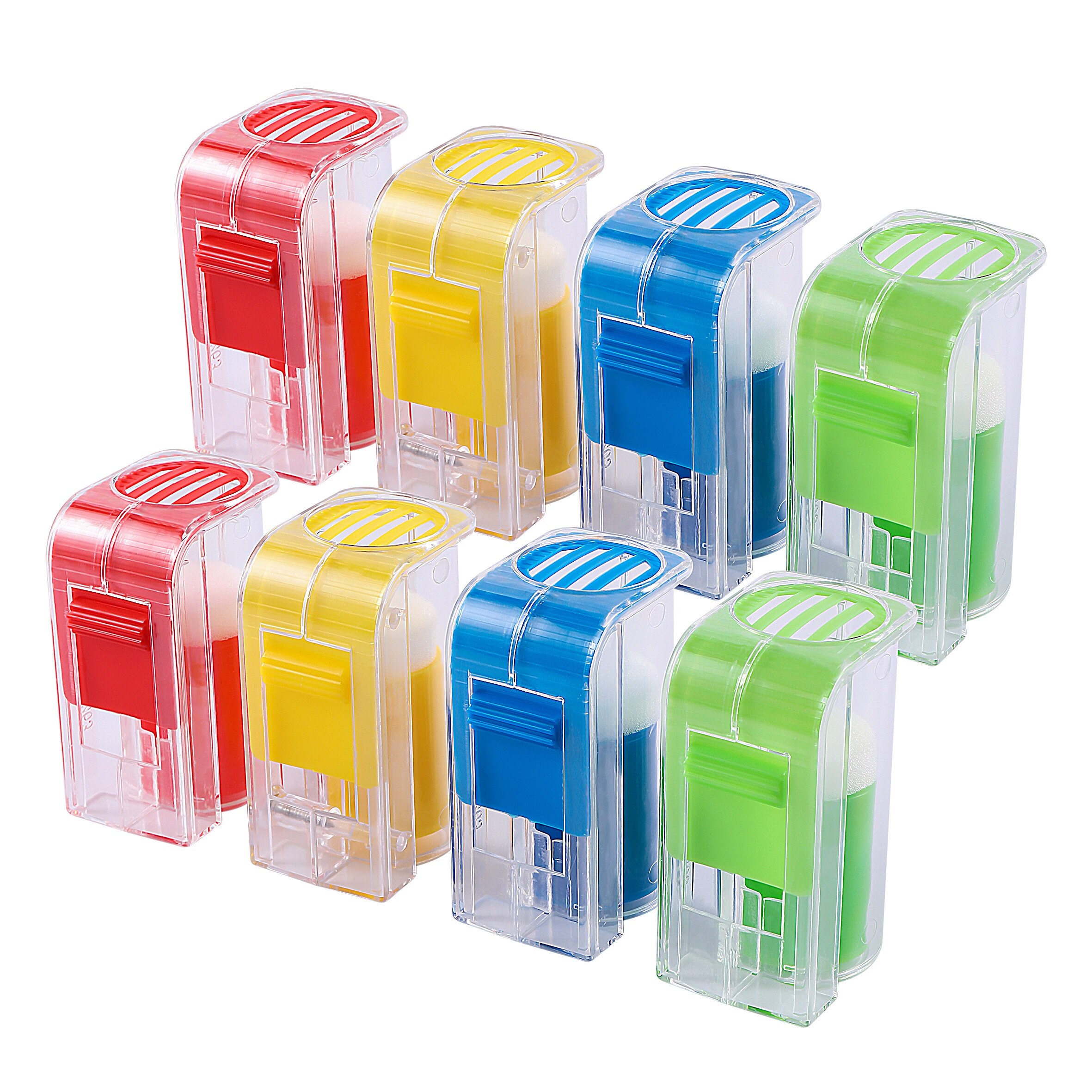 Ape regina marcatore bottiglia Ape marchio gabbia plastica una mano marcatura ricevitore con pistone peluche giardino apicoltura forniture 1 pz