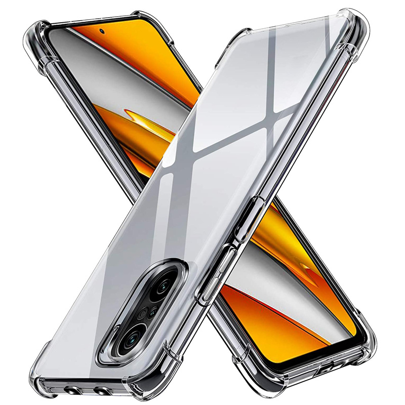 Soft Clear Case Voor poco-f3 Telefoon Hoesjes pocophone f3 xiaomi poco f3 Shockproof Silicone Cover pocophone f3 Case poco f3 Hoesje