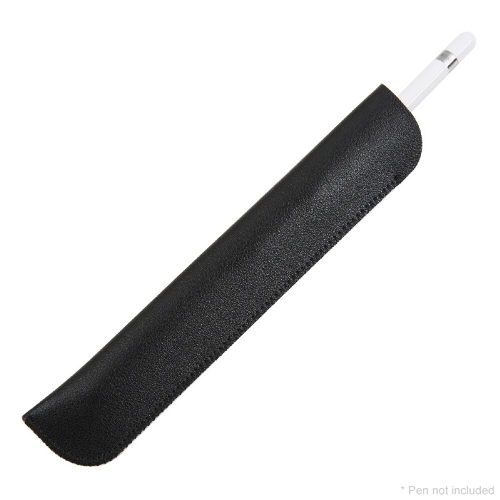 Til æble penalhus stylus touch pen opbevaringstaske cover cover beskytter til samsung til æble blyant: Sort