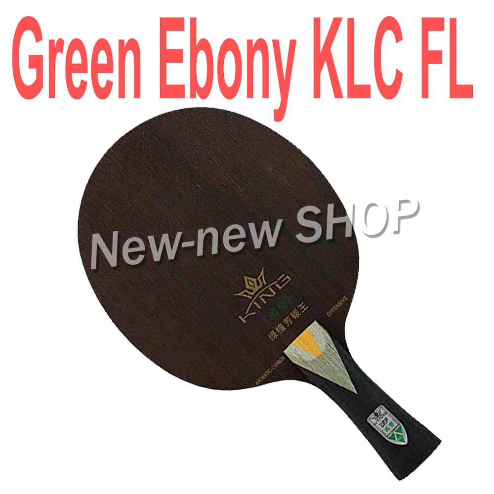 Amicizia 729 RE EBANO KLC Lama Tennis Da Tavolo 729 In Legno di Palissandro ALC 729 Verde ALc Racchetta EBANO Ping Pong Bat/ paddle: Green Ebony FL