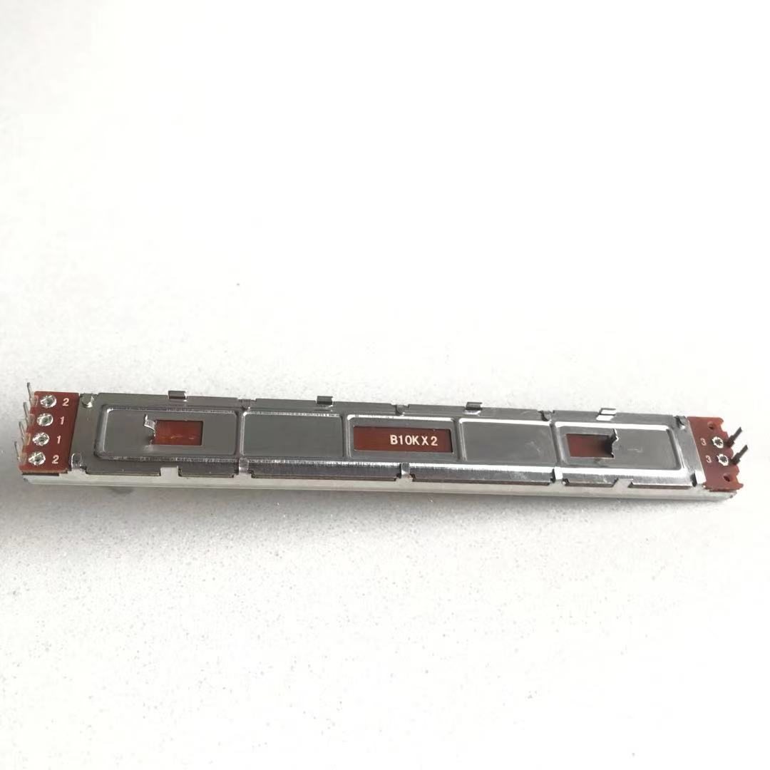 20pcs 128mm SC1009N B10K B103 Straight Slide Potentiometer for Soundcraft LIVE4 Series / Mixer dual channel B10KX2 Link Fader