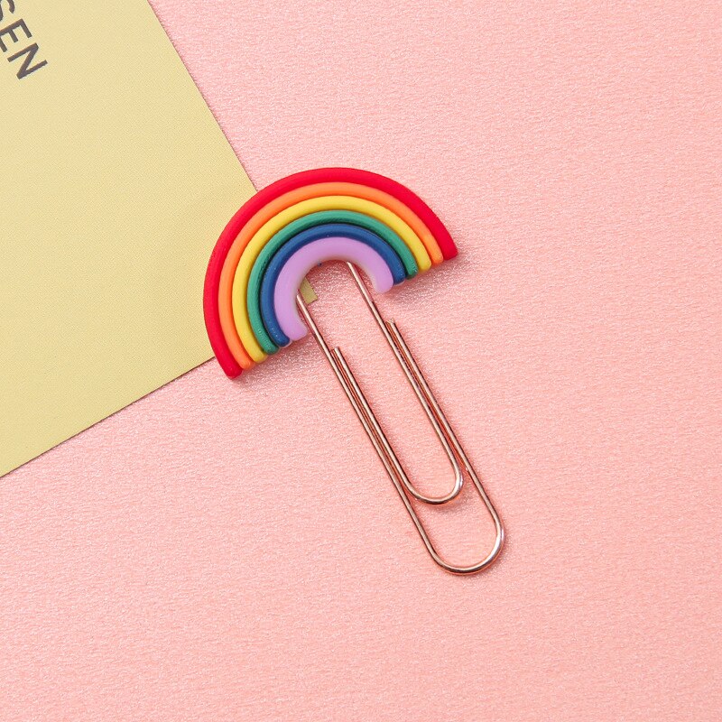 Mohamm Nette Papier Clips Lustige Büroklammern Lesezeichen Planer Clips für Spaß Büro Supplies Schule: B